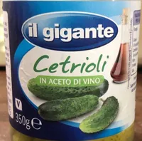 Cetrioli in aceto di vino