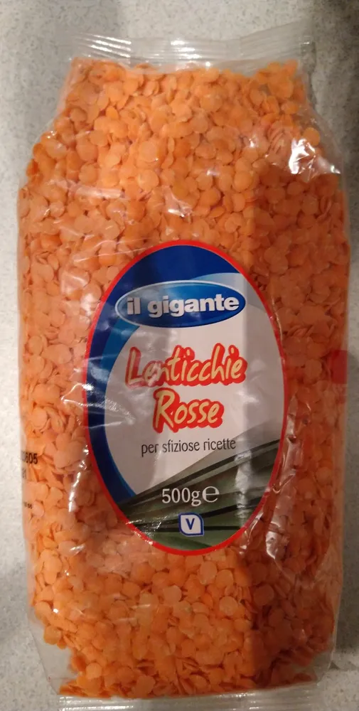lenticchie rosse