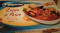 Zuppa di pesce pronta