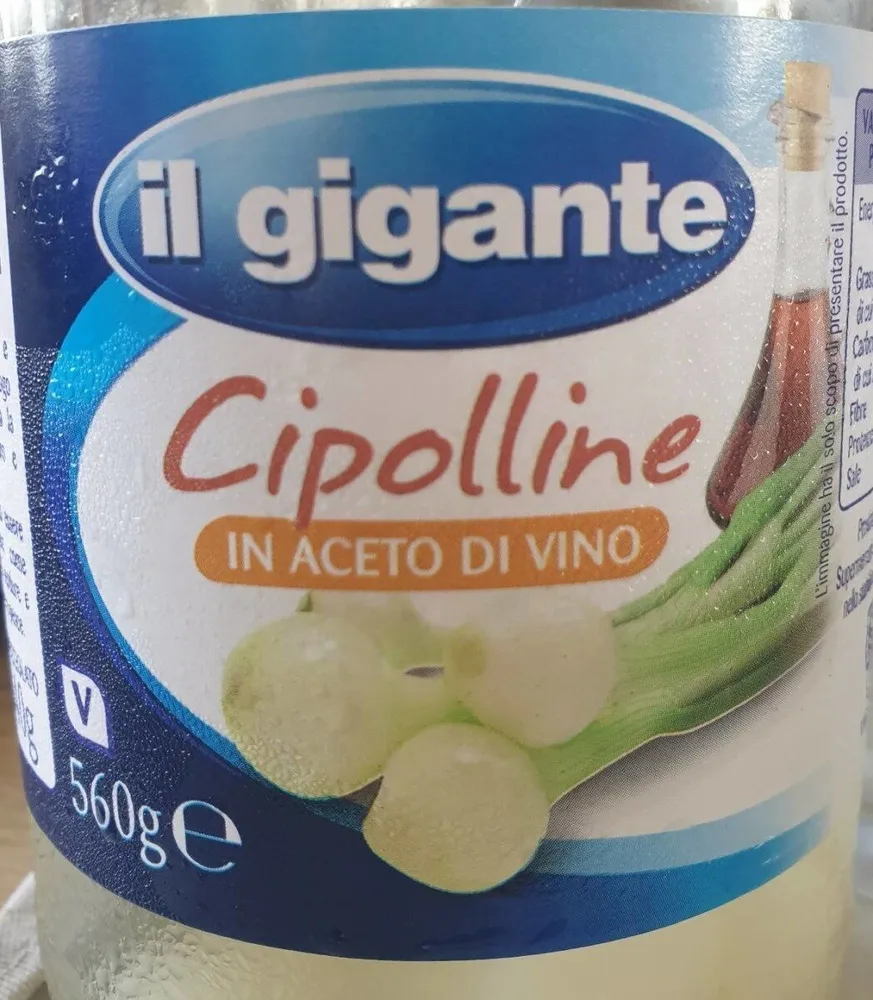 Cipolline in aceto di vino