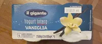 Yogurt intero vaniglia