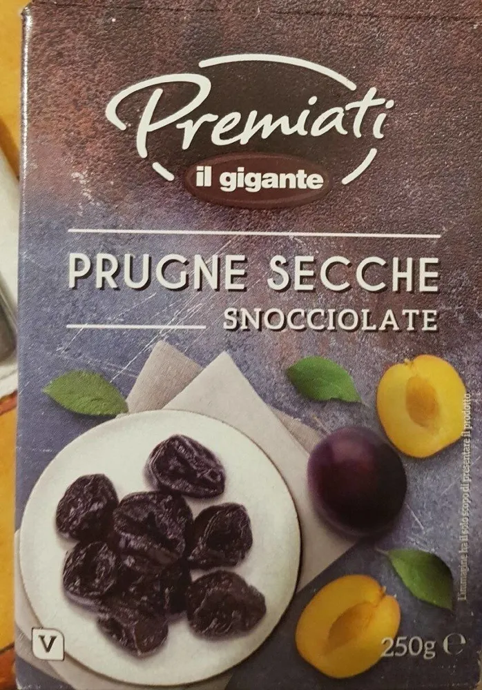 Prugne secche snocciolate