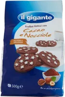 Frollini golosi con cacao e nocciole