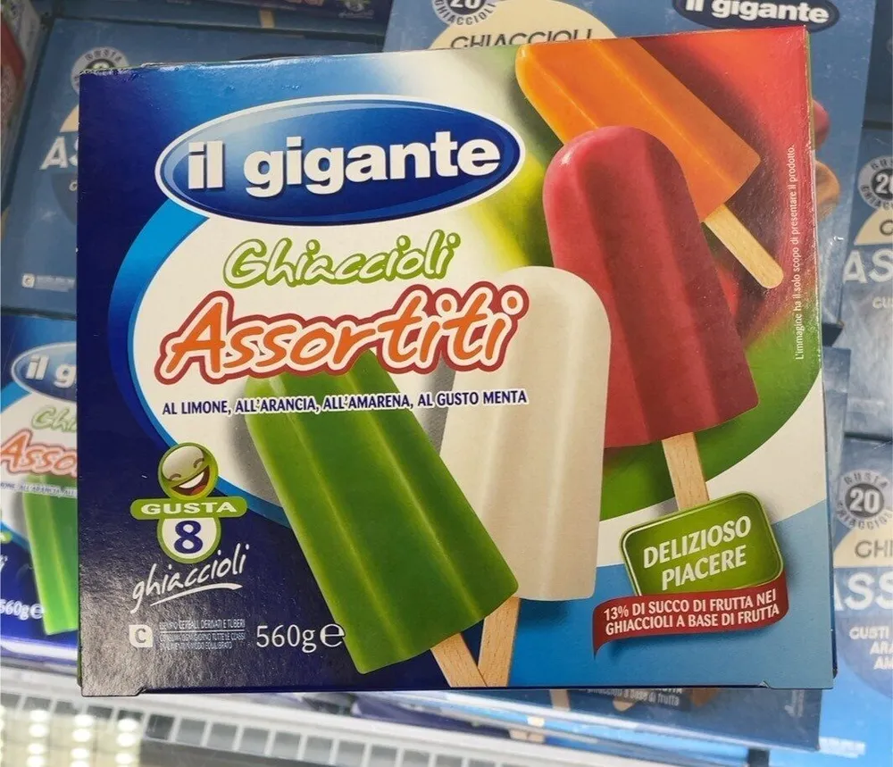 Ghiaccioli Assortiti