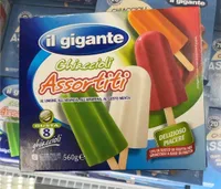 Ghiaccioli Assortiti