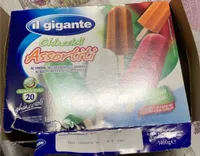 Ghiaccioli assortiti