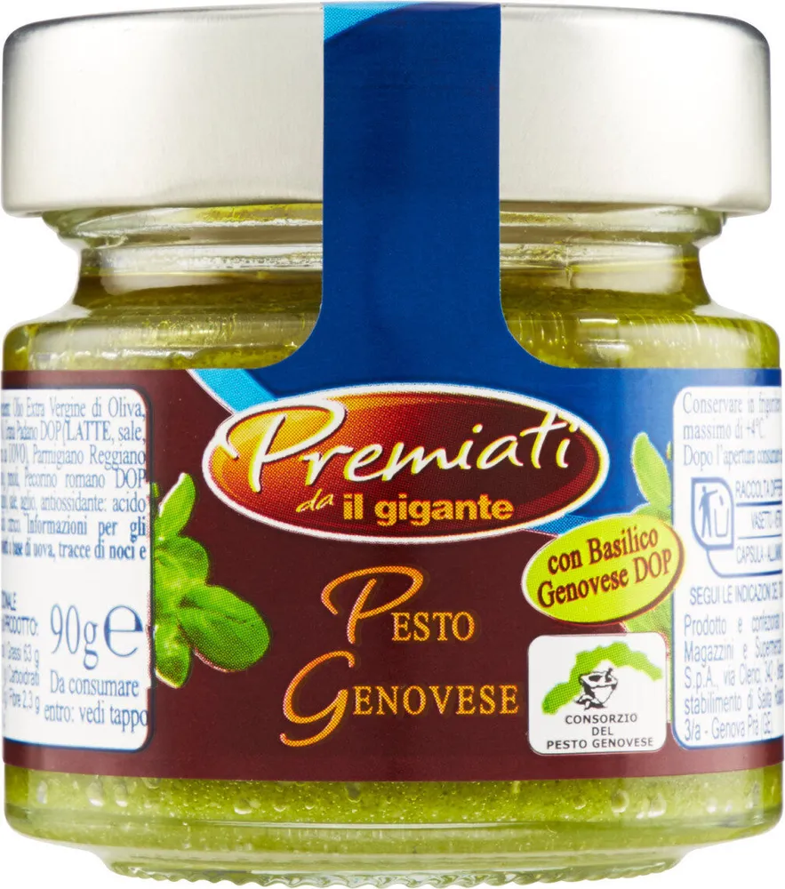 Da il gigante pesto genovese