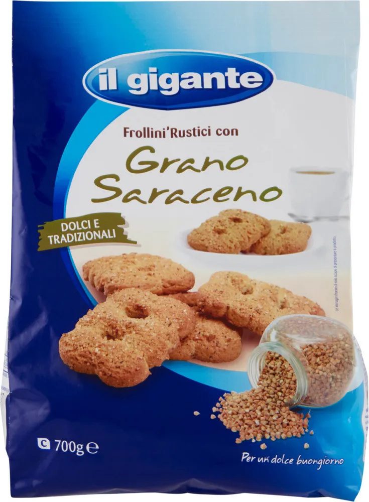 Frollini rustici con grano saraceno