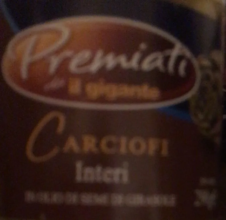 Carciofi interi