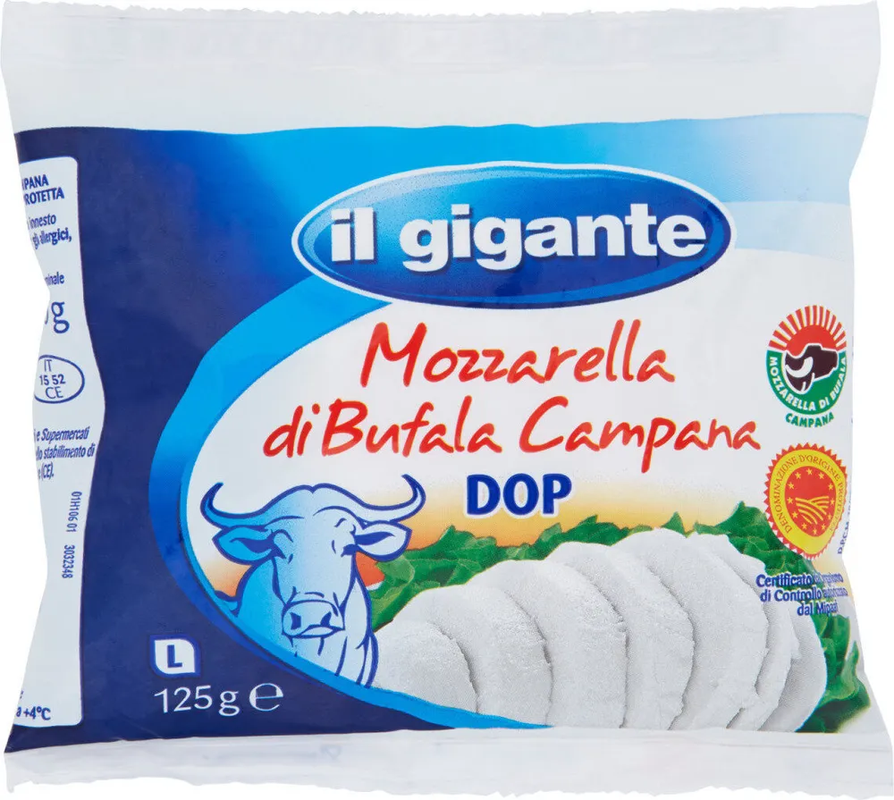 Mozzarella di bufala campana dop