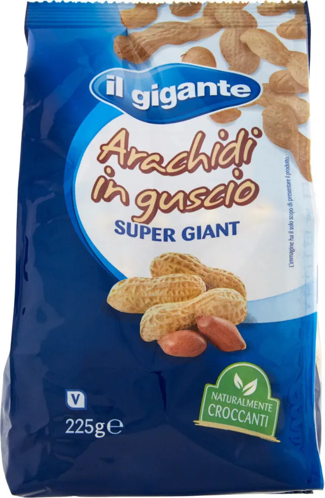 Arachidi in guscio supe giant