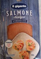 Salmone norvegese affumicato a fette