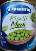 Piselli medi già cotti