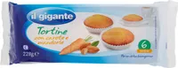Tortine con carote e mandorle tortine