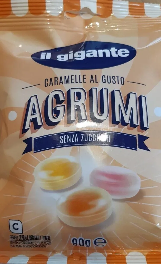 Caramelle al gusto Agrumi