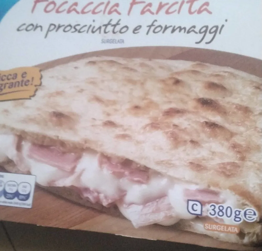 Focaccia farcita