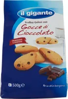 Frollini golosi con gocce di cioccolato