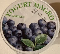 Yogurt magro mirtillo