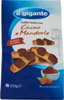 Frollini golosi cacao e mandorle