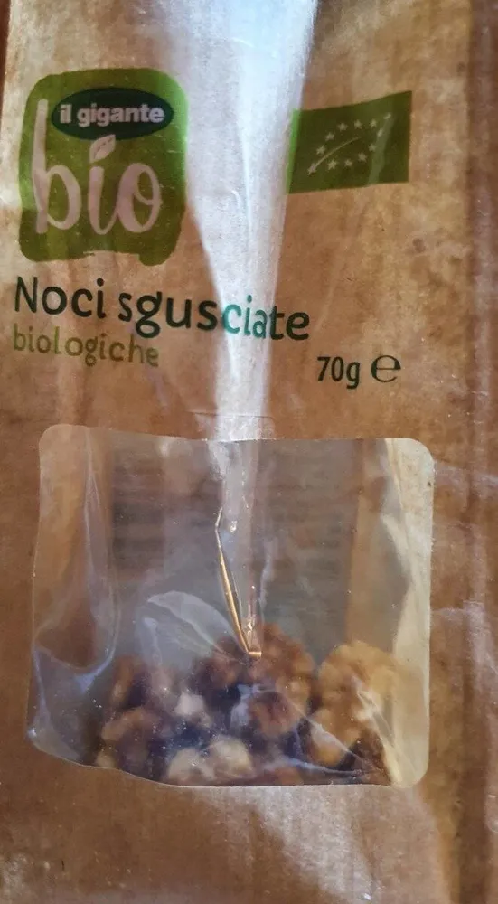 Noci sgusciate biologiche