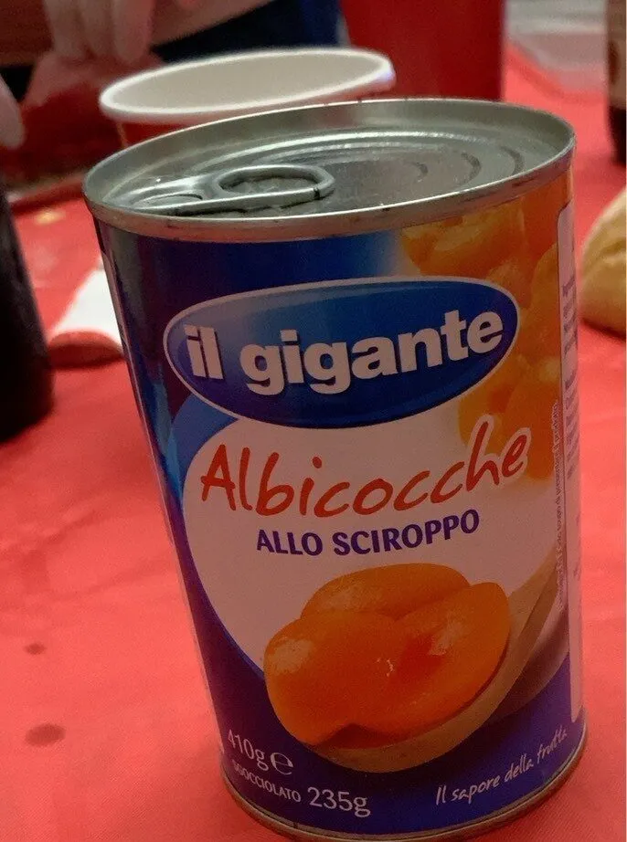 Albicocche allo sciroppo