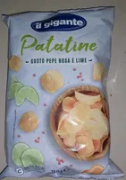 Patatine - Gusto Pepe Rosa e Lime