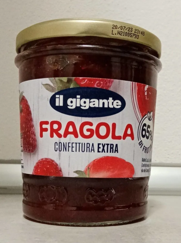 Fragola confettura extra