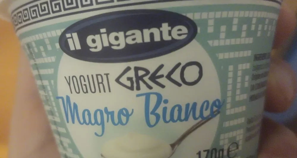 Yogurt greco magro biaco 0%