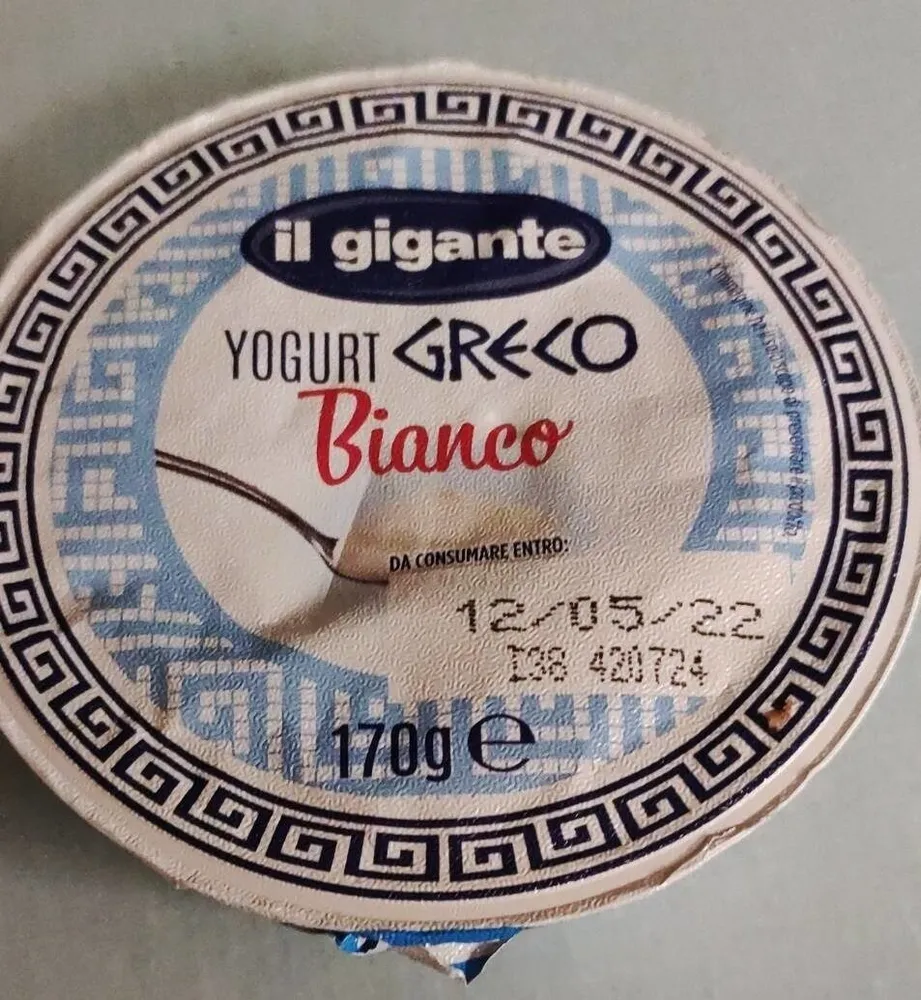 Yogurt greco bianco