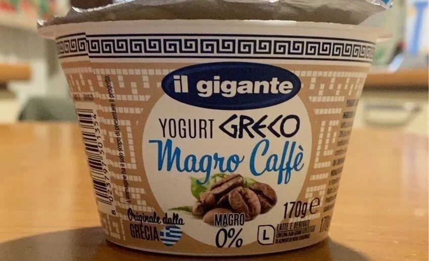yougur greco magro al caffe