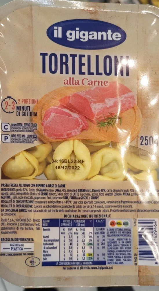 Tortelloni alla carne