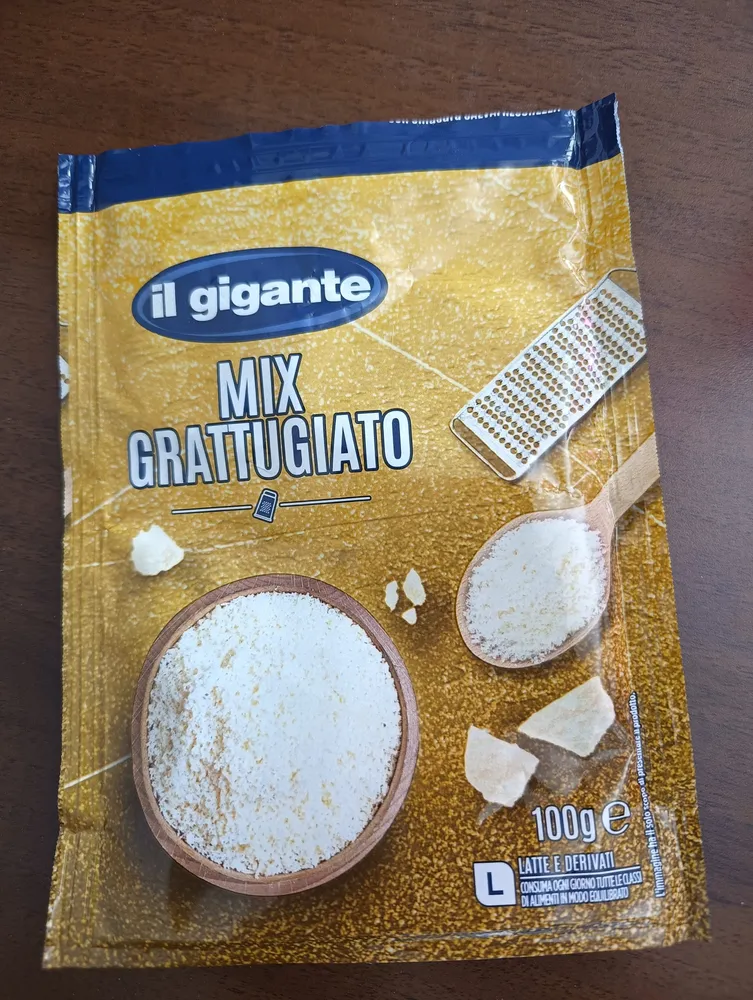 Mix grattugiato