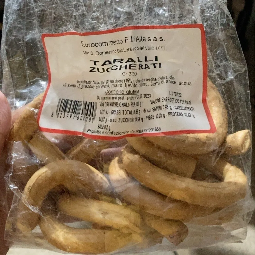 Taralli zuccherati