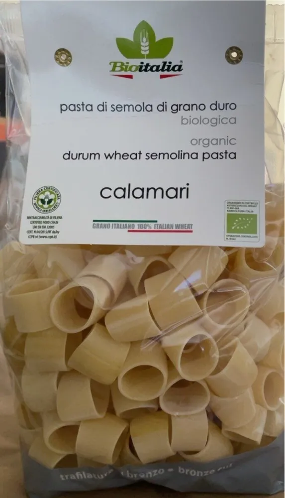 Calamari Pasta di semola di grano duro