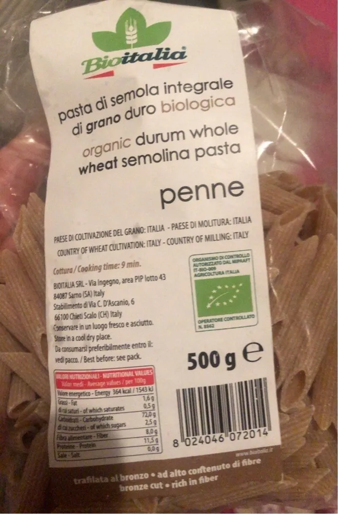 Penne integrale