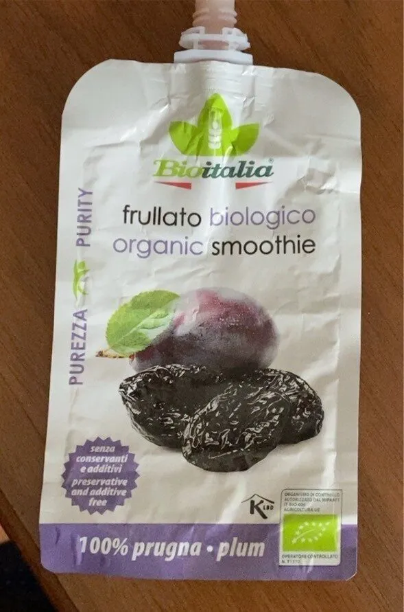 Frullato biologico organic fruit