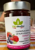 Confettura extra di frutti di bosco biologica
