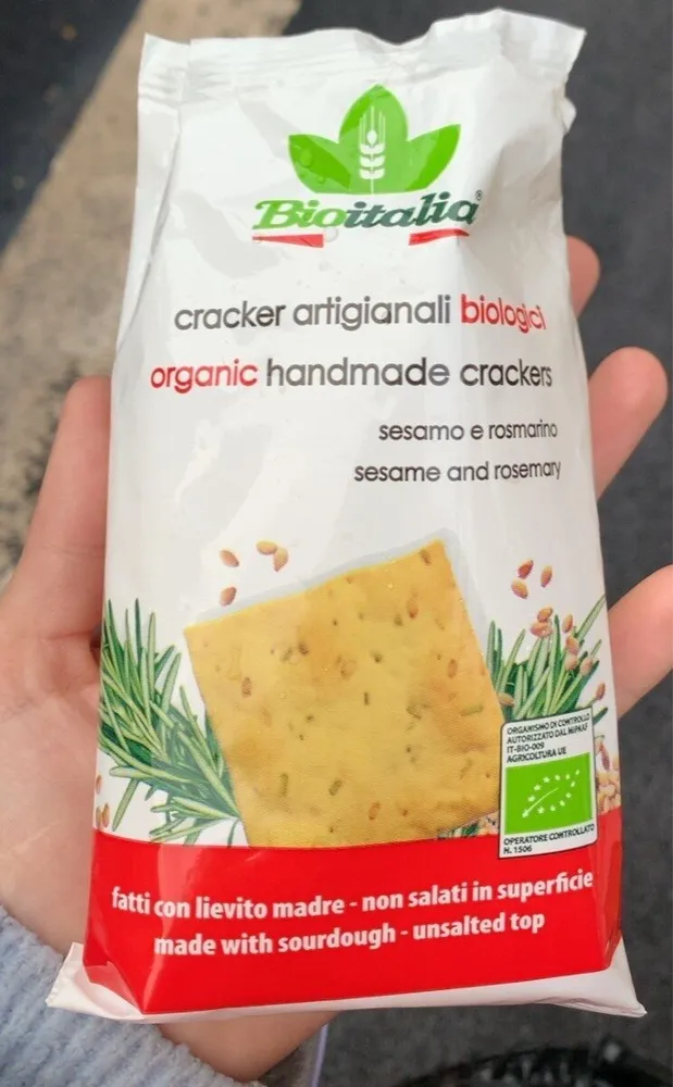 cracker artigianali biologici