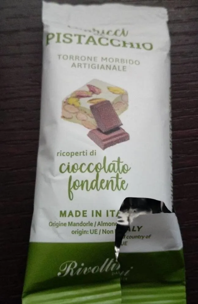 Torrone al pistacchio