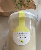Crème vanille du marché