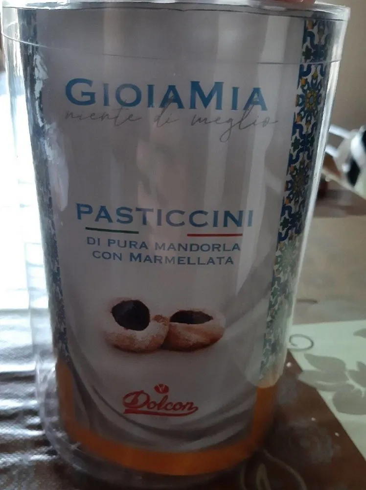 Pure Almond Soft Amaretti Cookies with Jam, 200g (7oz)