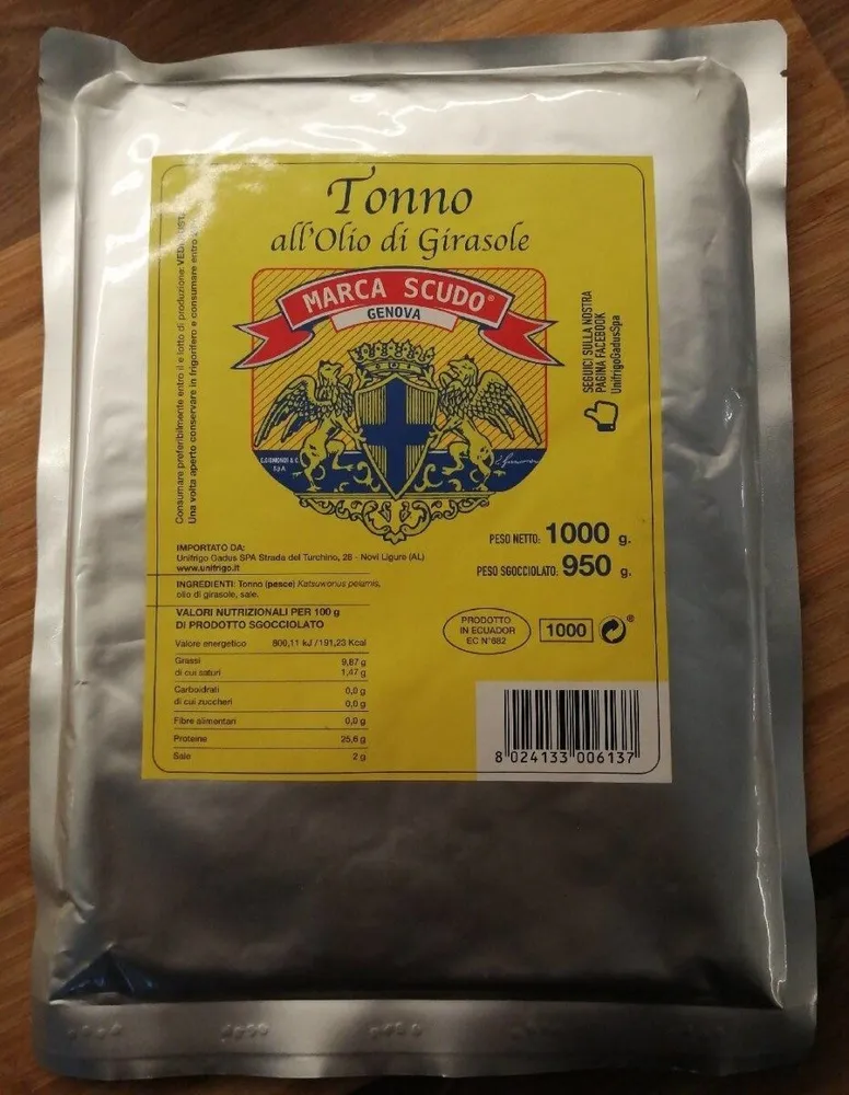 Tonno all' olio di girasole