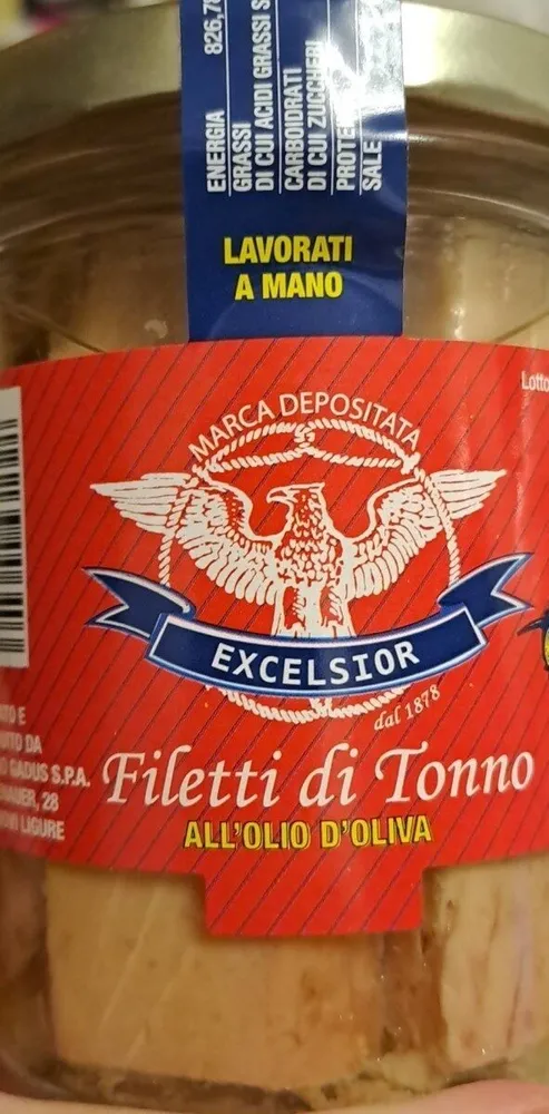 Tonno al vetro
