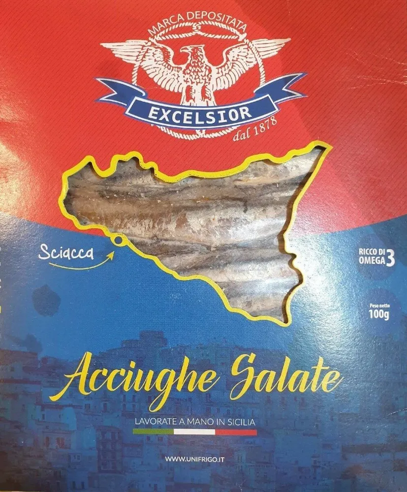 Acciughe salate
