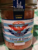 Filetti di tonno al naturale
