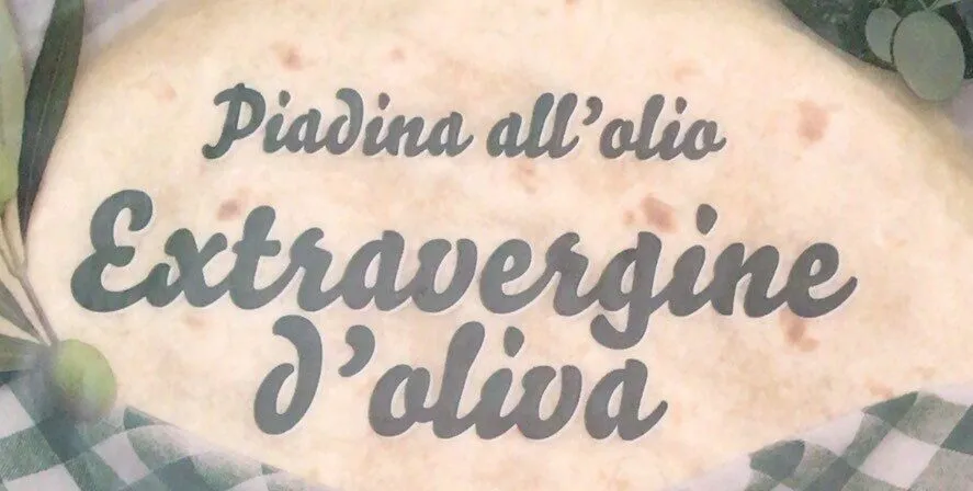 Piadina all’olio extravergine d’oliva