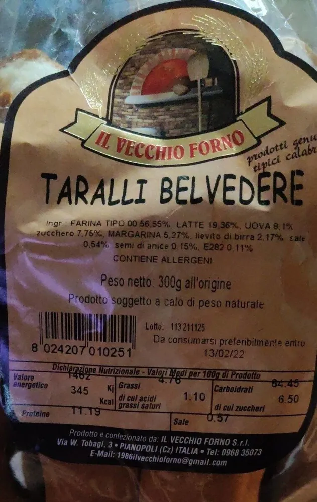 Taralli Belvedere