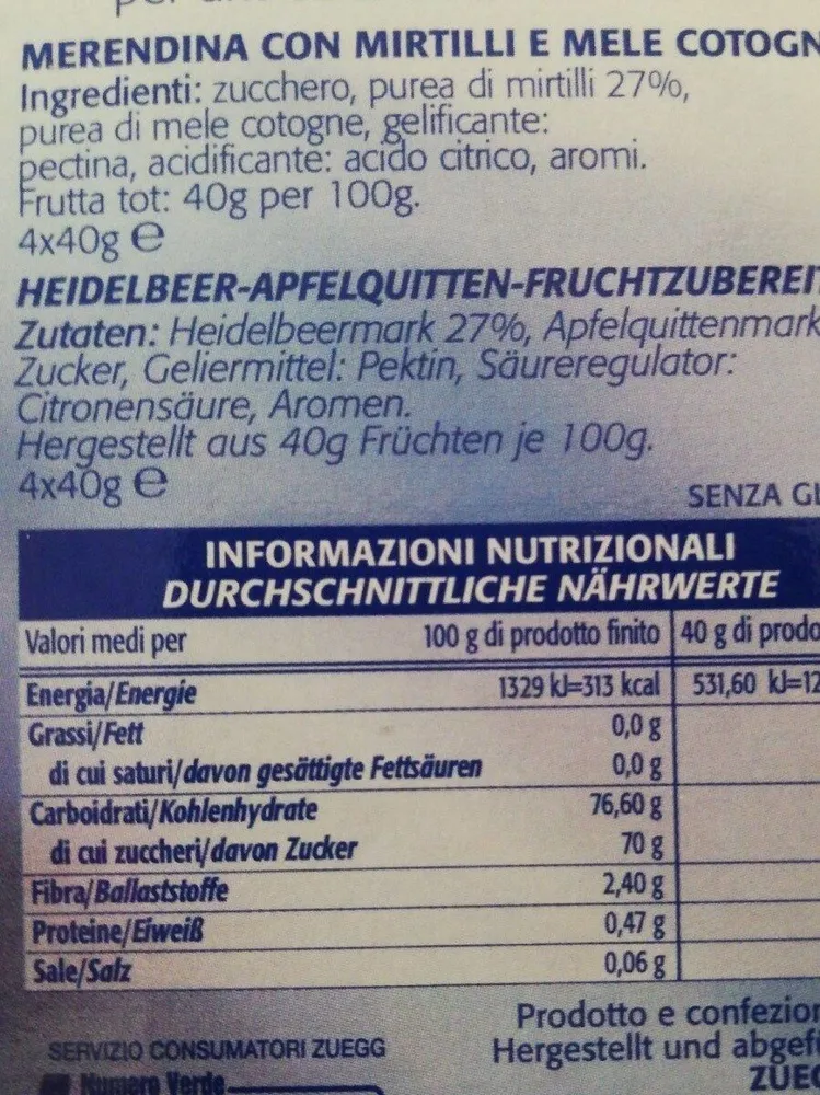 Fruttino zuegg