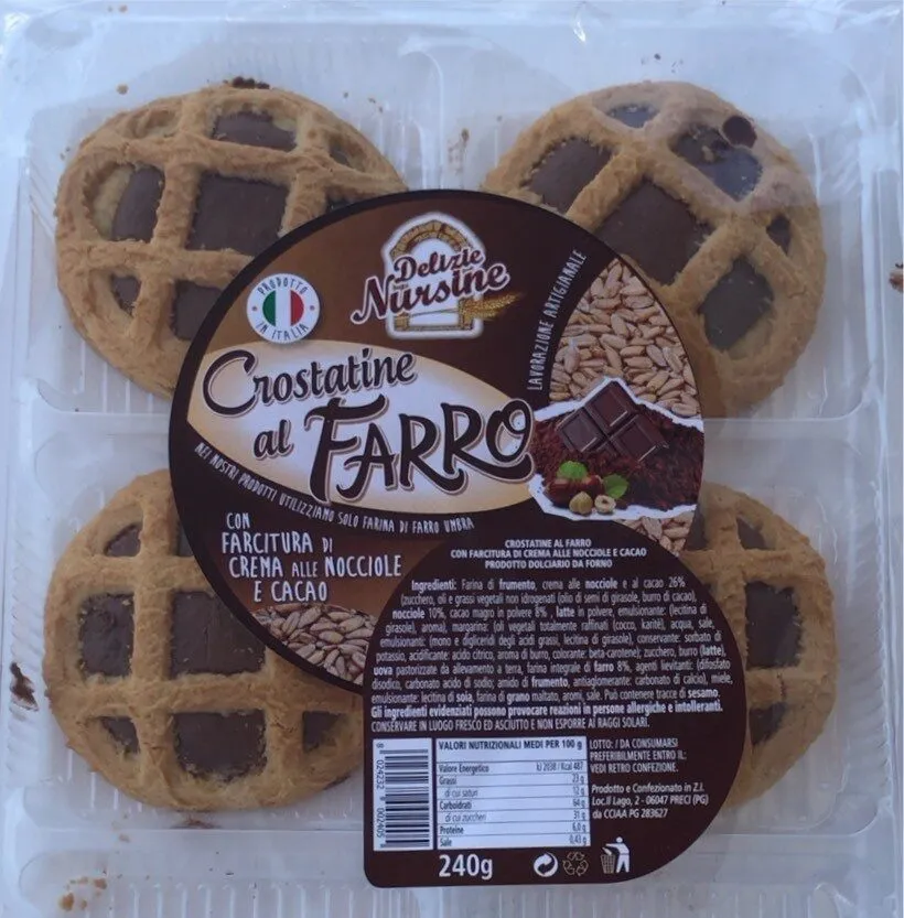 Crostatine di farro