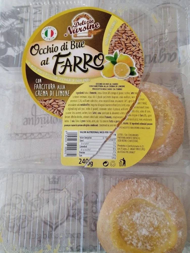 Occhio di bue al farro